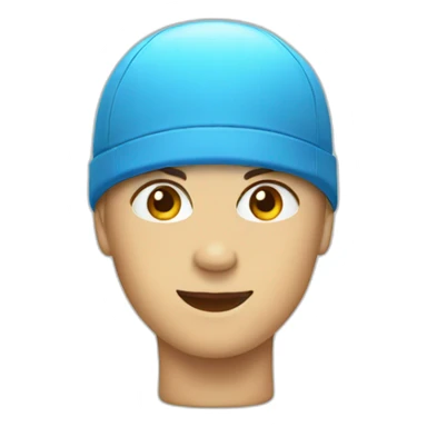 swimming cap sticker