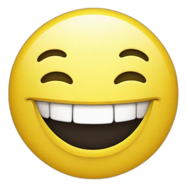 Yellow smile smiling but with the inverted smile sticker