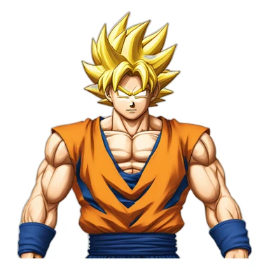 Goku super saiyajin sticker