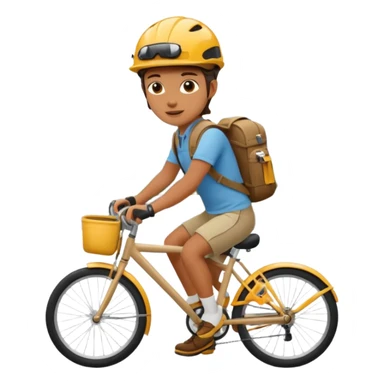 Tourist + camera strap + rental bike, City Cyclists. sticker