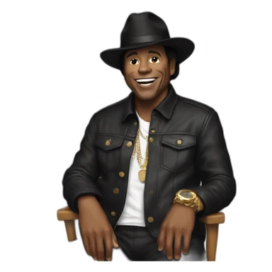 Mickeal jackson sticker