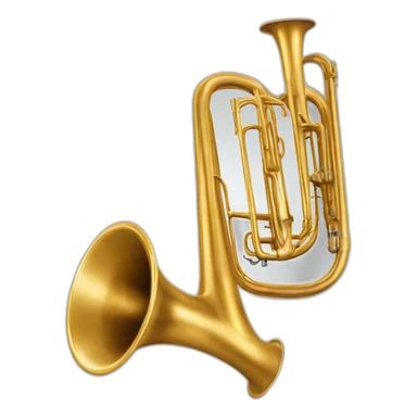 Trombone à pistons sticker