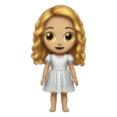 anabelle-poupée-horreur sticker