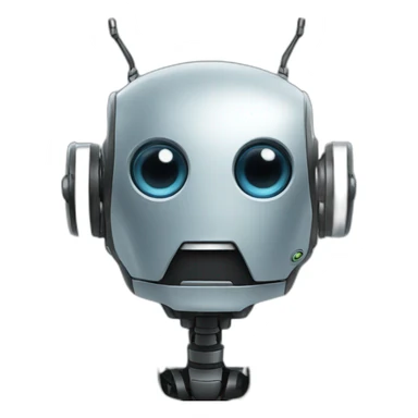 unfriendly robot sticker