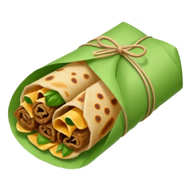 gyros in green paper sticker