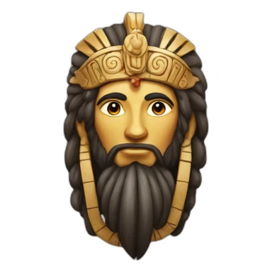 chinese indian greek egyptian shumerian god sticker