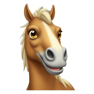 lizard horse emoji sticker