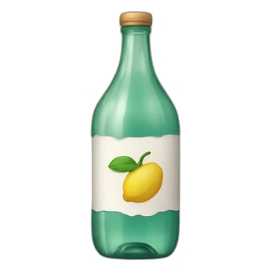Botella de guaro sticker