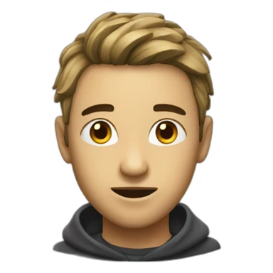 Visage vexé sticker