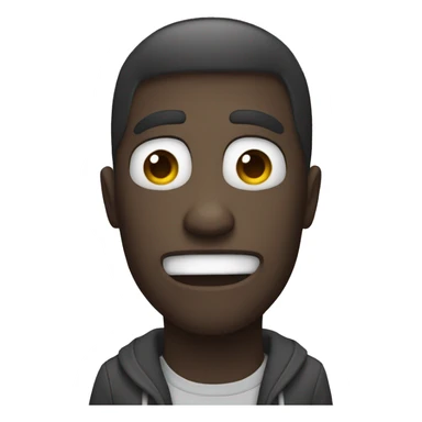 person saying wait sticker