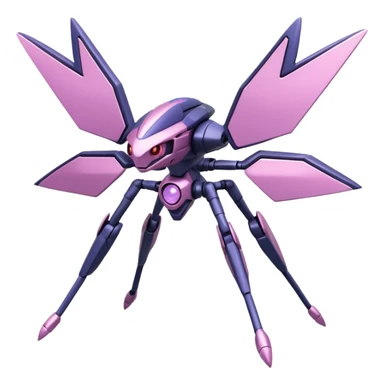 Miraidon-Genesect-Vikavolt-Vibrava-fusion-hybrid-creature, full body sticker