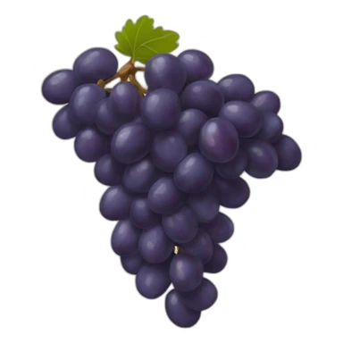 grappe de raisin sticker