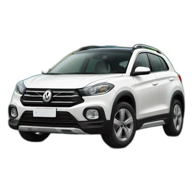 Wolkswagen tcross 250, travel, rio de janeiro sticker