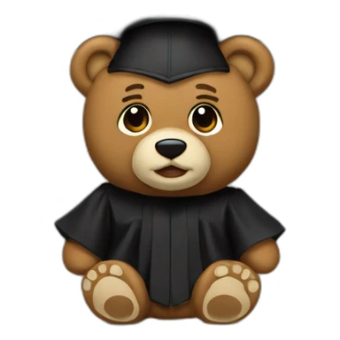 kanye west graduation bear sticker