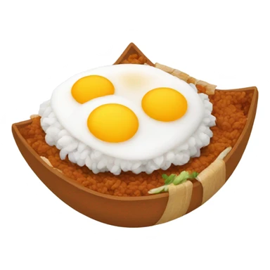 malaysian nasi lemak sticker