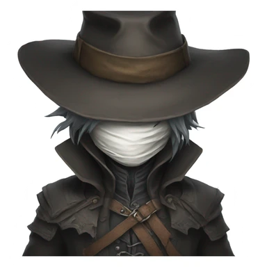 bloodborne hiding face sticker