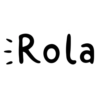 The text "Rola" sticker