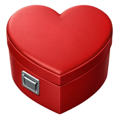 Surprise heart shaped box sticker