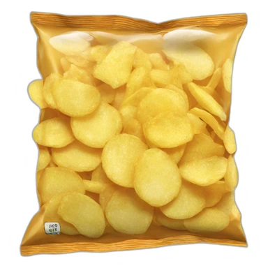 packet of crisps sticker