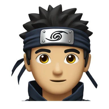 A ninja naruto anime sticker