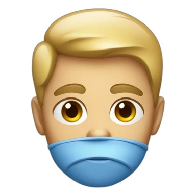 side eye, giving dirty look sticker