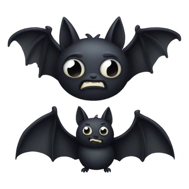 halloween bat sticker