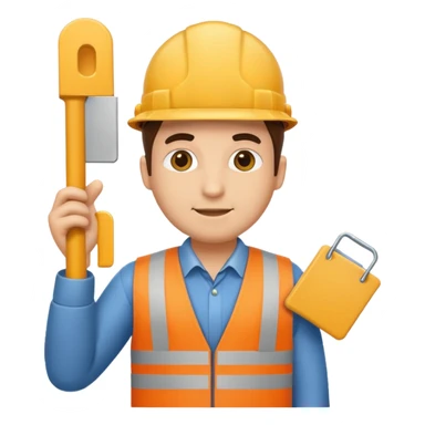 man architect sticker