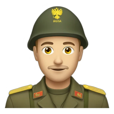 Soldat ukrainien  sticker