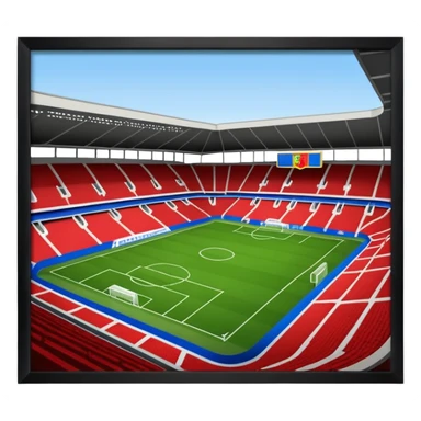 soccer stadium of fc basel in switzerland sticker