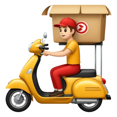 
Free food Delivery sticker