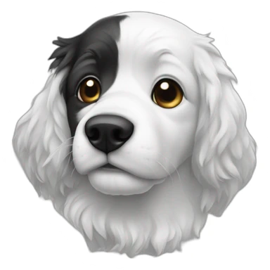 Bordeur, colis noir et blanc sticker