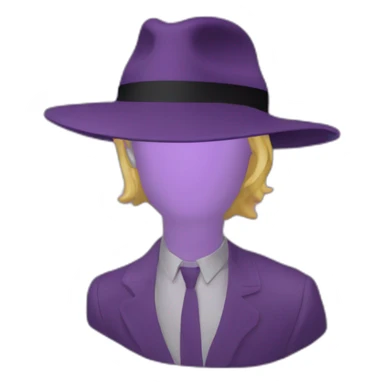 blitz bazawule director hat color purple sticker