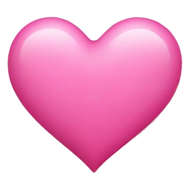 pink heart sticker