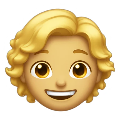 Touching goldie’s teeth sticker