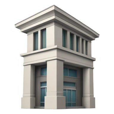 bank with an arrow sticker