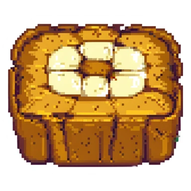 one single half-loaf of perfect sticker