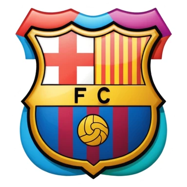 logo barcelona sticker