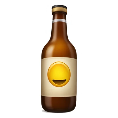 alcohol bottle sticker