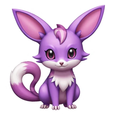 Shiny Furret-Espeon-Noibat-Hybrid (Full body) sticker