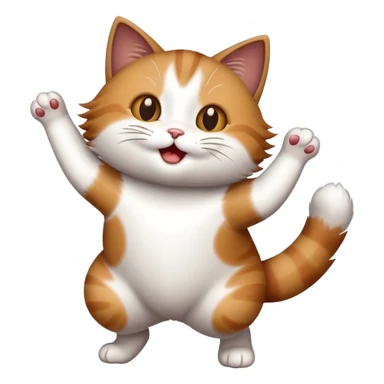 Cat dancing’s  sticker