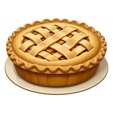 Apple pie sticker