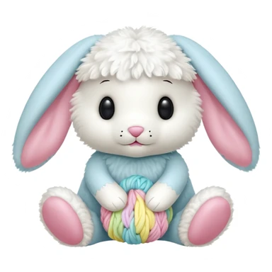 jellycat bunny sticker
