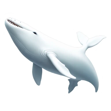 white whale , underside sticker