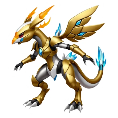 Meloetta-Latias-Wargreymon-Protogen-Pokémon-Digimon-Fakémon-fusion-hybrid-creature sticker