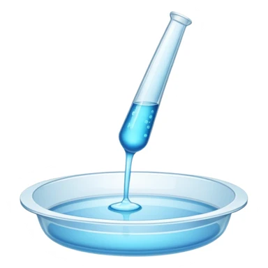 Pipette dish sticker