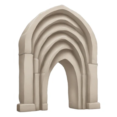 two arches meet sticker