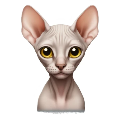 Hairless Sphinx Cat sticker