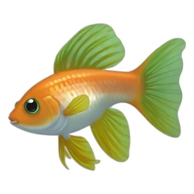 Guppy sticker