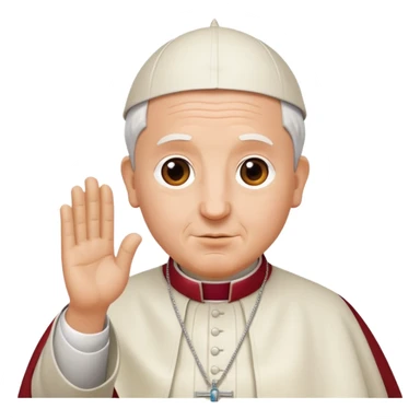 Pope sticker