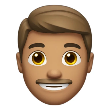 Big muscles guy sticker